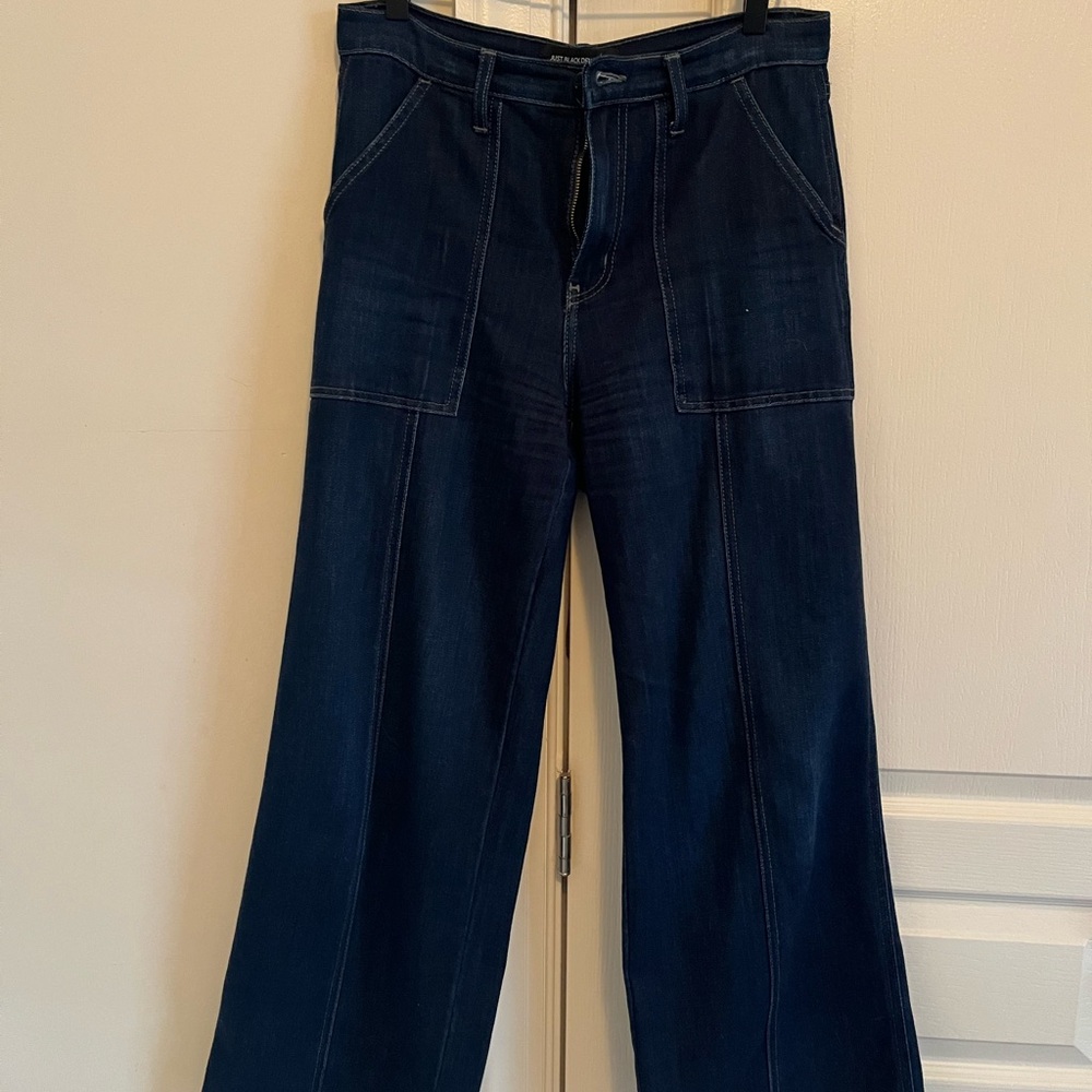 Just Black Wide Leg Jeans